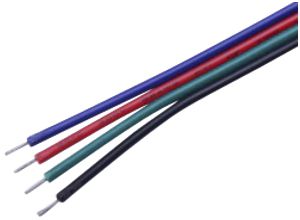 Kabel DOTLUX, 1m 4×0.52mm², für LED-Streifen RGB
