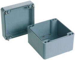 AP-Gehäuse Woertz PEs 122×120×90mm lichtgrau IP65 Lithos