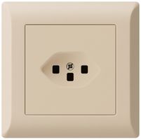 UP-Steckdose kallysto.line T23 beige mit Steckklemmen