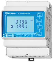 Compteur d'énergie AMD FINDER 7E.85 3LN indirecte 1A Modbus S0 MID