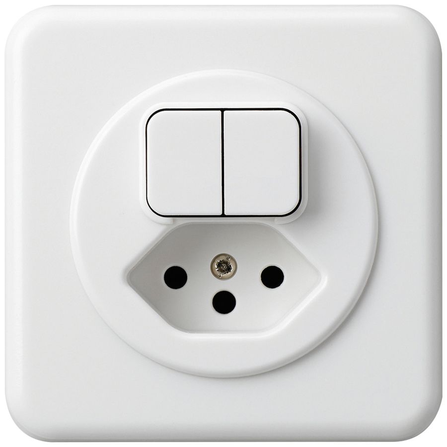 UP-Kombination basico 3+A-R/1L+Typ 13 weiss