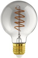 LED-Lampe Eglo CONNECT.Z E27 4W 2000K G80 klar schwarz Bt/BLE DIM Ø80×120mm