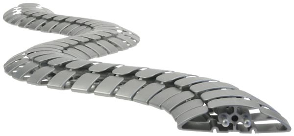 Kabelkanal flexibel MH silber