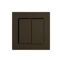 Druckschalter/-taster EDIZIO.liv SNAPFIX® Schliesser-Öffner+Wechsel 3/1L br