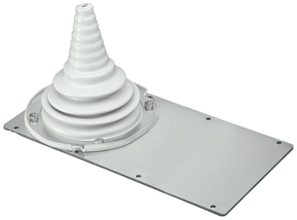 Plaque modulaire Rittal SZ 8609.390 2mm membrane acier