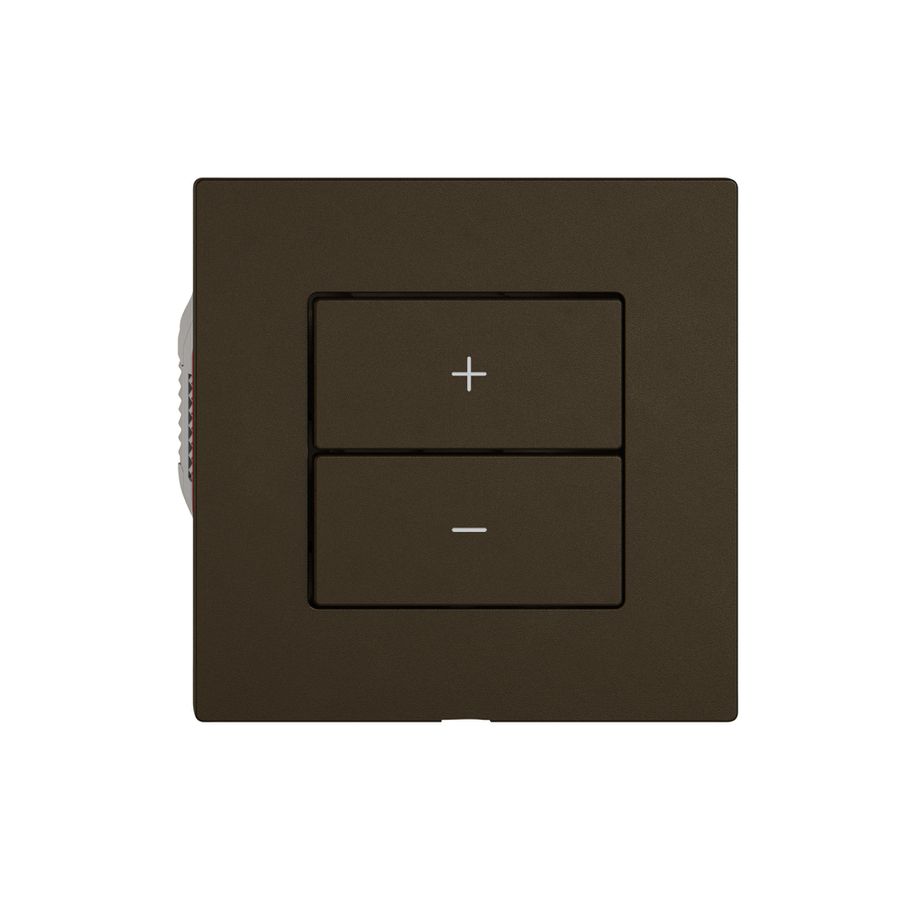 Dimmer DALI EDIZIO.liv Wiser SNAPFIX® 2 Tasten br