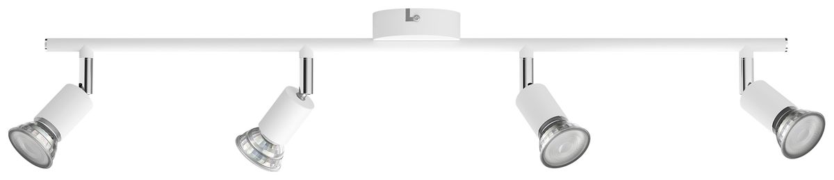 Spot Philips Limbali GU10 4×50W 694×130mm bianco