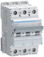 Disgiuntore Hager MCB 3P 415V tipo D 25A Icn 10kA Icu 15kA 3UM