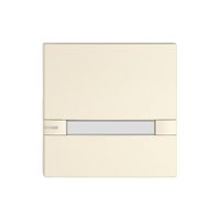 Taste 1/1 EDIZIO.liv SNAPFIX® f.KNX-&UNI m.LED m.Papier 2-Tastenbed.cr