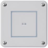 Interruttore INC robusto IP55 schema 6 illuminato grigio