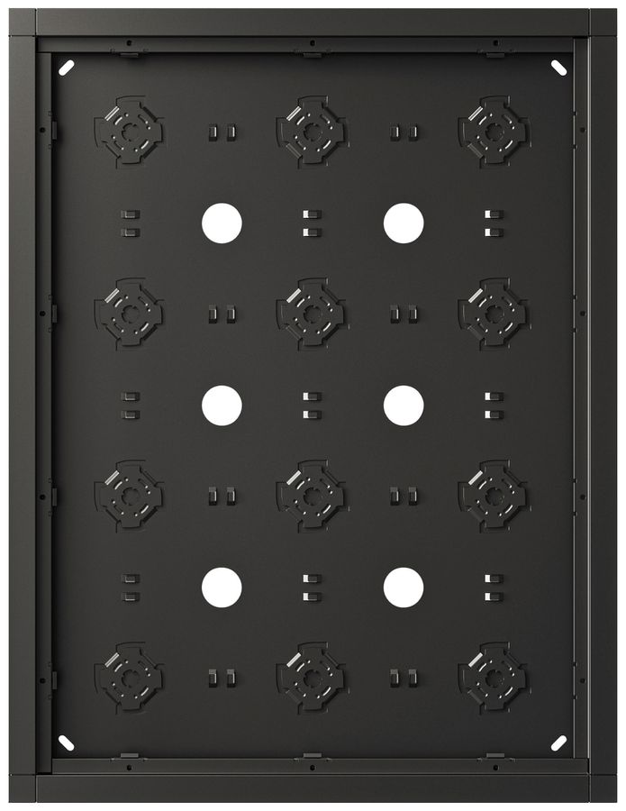 AP-Gehäuse Siedle 12× 332×432×36.5mm grau