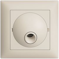 UP-Anschlussdose EDIZIOdue crema, ohne Klemmeneinsatz