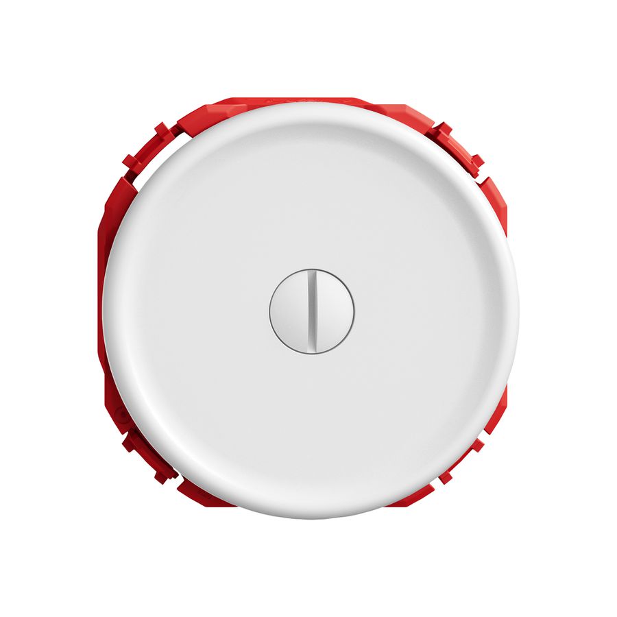 Blindabdeckung STANDARDdue SNAPFIX® Frontscheibe 60mm für Bohrung 58mm ws