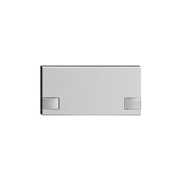 Touche 1/2 KNX/électron.s.LED EDIZIOdue commande à 2-touches silver