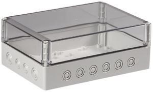 Apparategehäuse RW CUBO S 175×250×100mm SPCM transparent