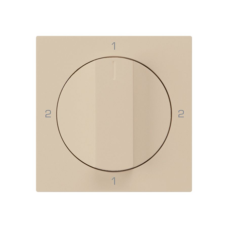 Abdeckset kallysto zu Drehschalter S3 beige