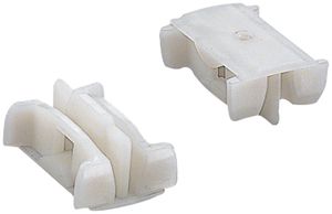 Verbindungskeil Hager univers für 2 Tragschienen