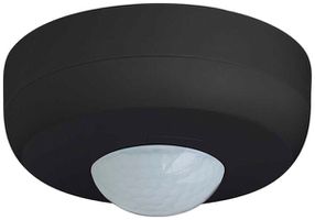 Rilevatore di movimento AP SWISSLUX PD3 S 360 AP Micro nero