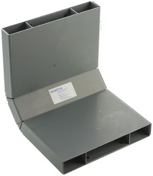 Bogen 90° zu U-Kanal 50×300mm verzinkt