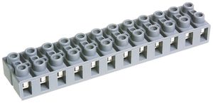 Morsettiera Woertz 12P 0.75…1.5mm² 10A 500V grigio