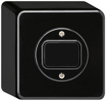 AP-Tastdimmer NV 25…500VA basico schwarz, Phasenanschnitt