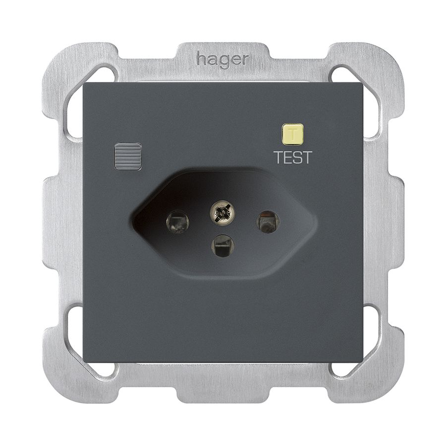 UP-Steckdose kallysto B T13 FI 30mA anthrazit