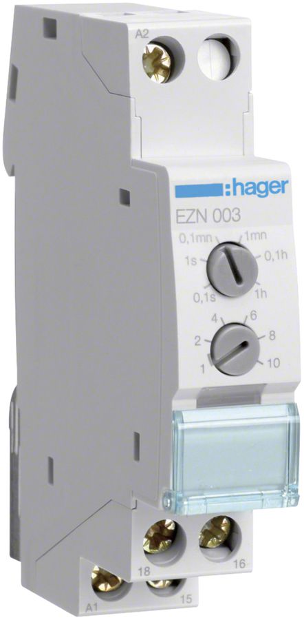 Zeitrelais Hager EZN003 einschaltwischend 1W 10A