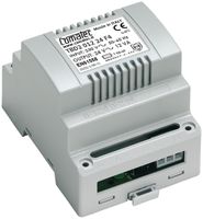 REG-Trenntransformator Comatec TBD2, IN: 230VAC, OUT: 24VAC/12VA, 4TE