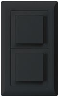 Combinaison ENC kallysto.line grd.I-I verticale 2×poussoir noir
