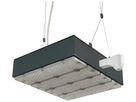LED-Hallenstrahler Sylvania KubiXx AISLE PIR 110W 19700lm 840 IP65 DIM 412×370