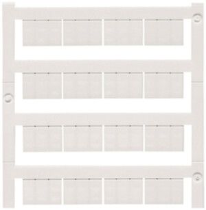 Marqueur de borne Weidmüller MultiCard WS 10×15mm réticule 15mm PA66 blanc