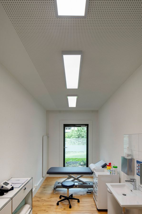 LED-Deckenleuchte SLV PANEL CL 45W 3400lm 4000K 90° 1200×300mm silber