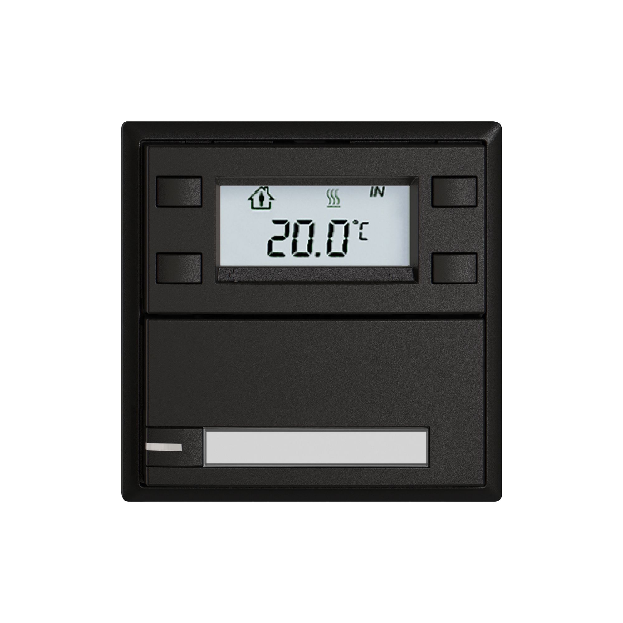 RTH-Taster EDIZIO.liv SNAPFIX® m.RGB-LED Pap.1×Taste 1-Tbed.sz