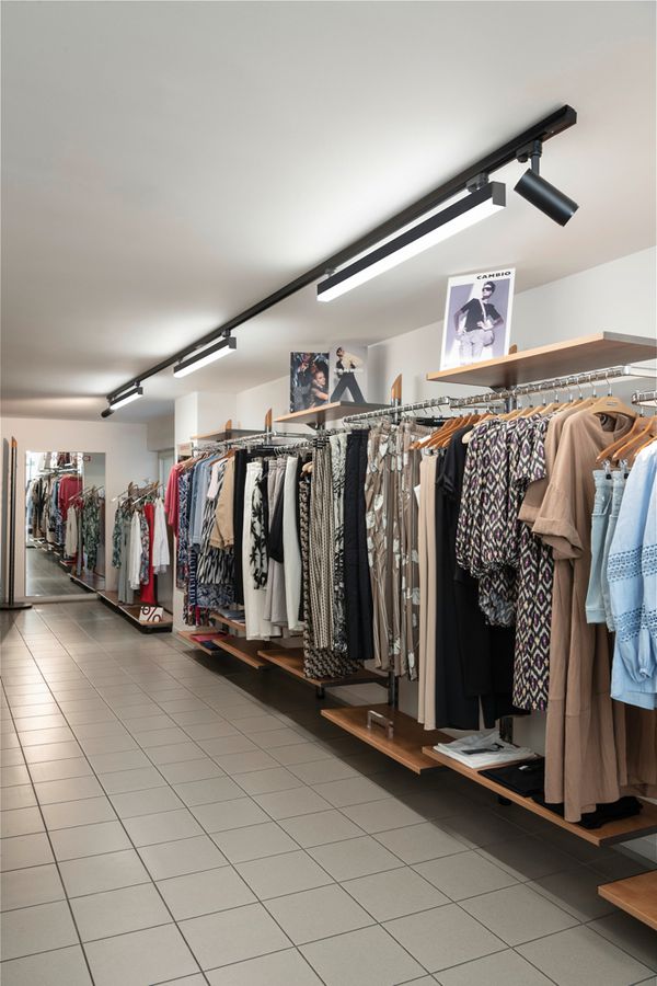 LED-Leuchte SLV SIGHT TRACK DALI 39W 3000lm 3000/4000K 3-Ph.-Adapter schwarz