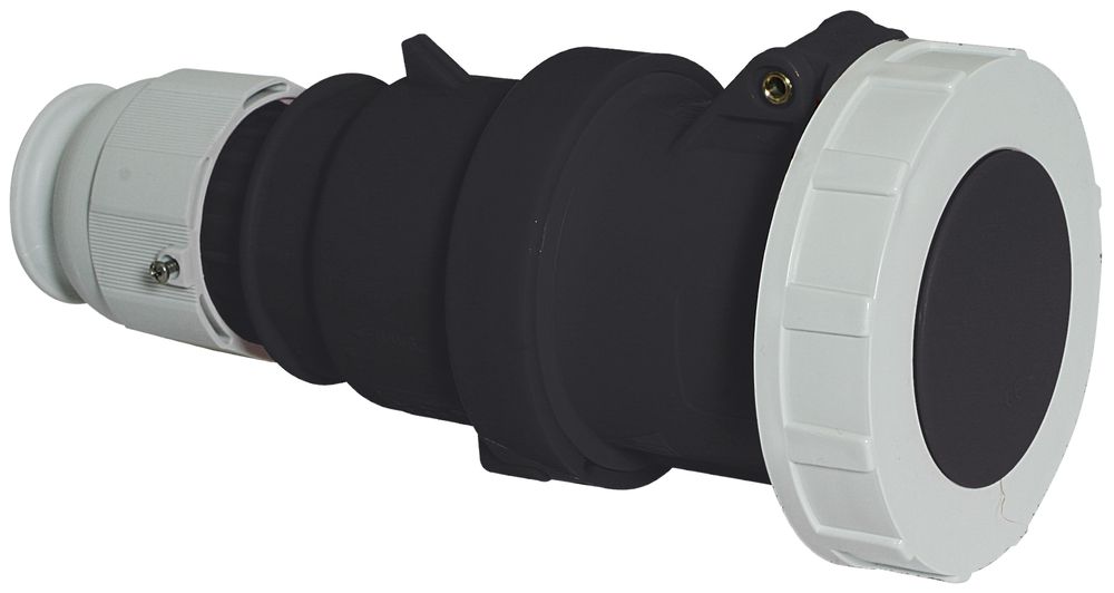 Presa mob.CEE Bals 5P 63A 500V 7h nero IP44 nich.morset.vite