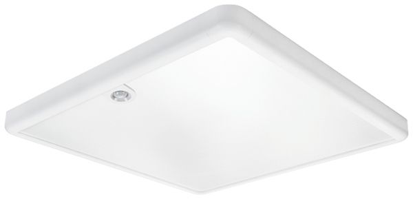 LED-Deckenleuchte SG Sense Surface PIR 28W 3640lm 830 597×597mm weiss