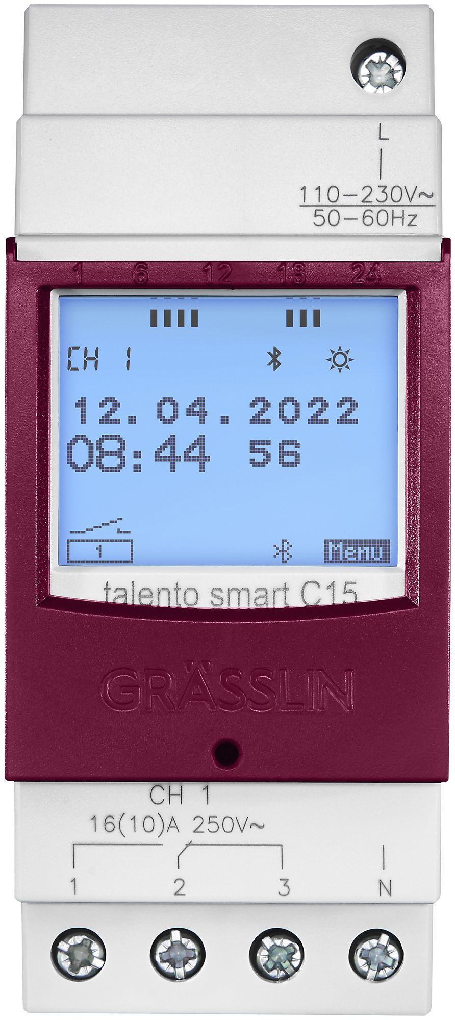 Timer digitale AMD talento smart C15, 1 canale 110/230VAC