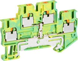 Reihenklemme 0.14…4mm² grün/gelb AWG26…12