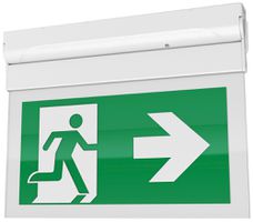 LED-Rettungszeichenleuchte Sylvania LifeSafe Wand/Decke 50lm 3hST weiss