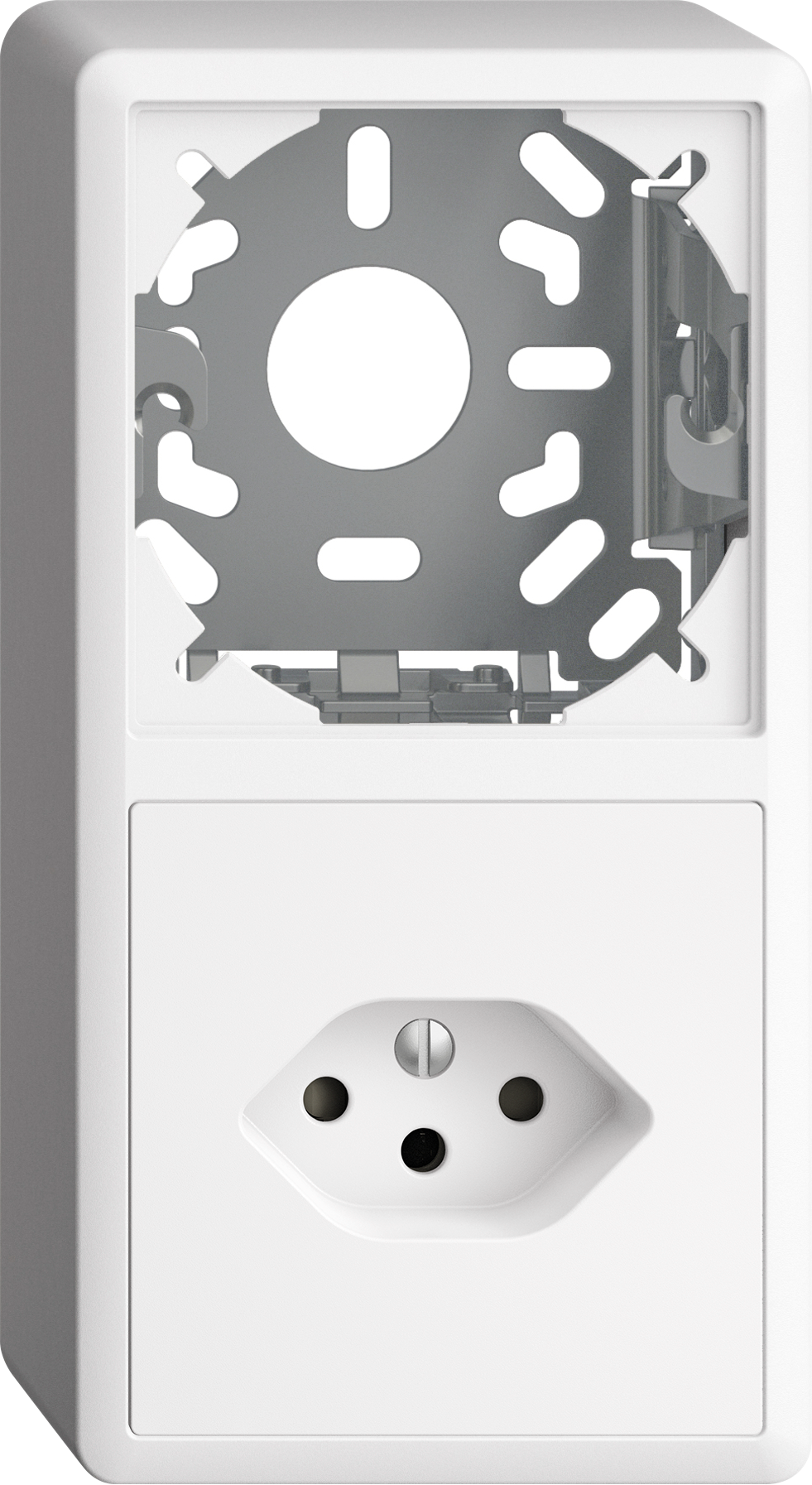 Combinaison AP Edue 2×1 FX54, Place vide + T13 bc