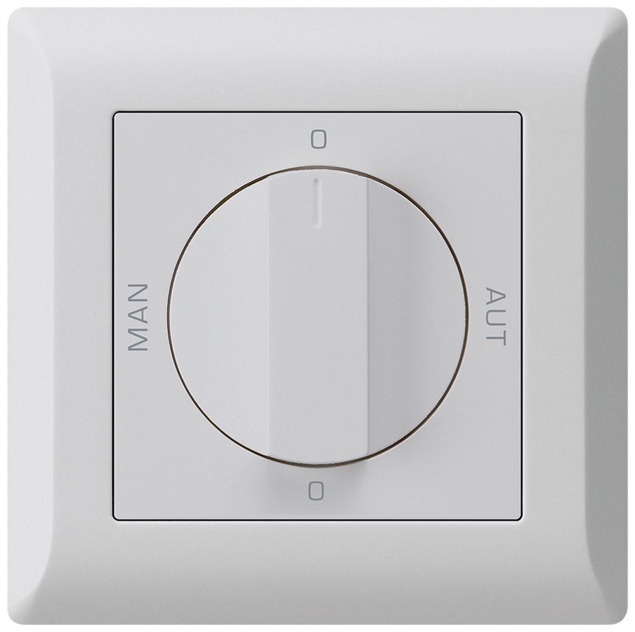 UP-Drehschalter 0-Man-0-Aut. kallysto.line 2/1L hellgrau