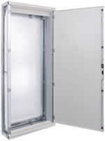 Schaltschrank Hager weber.mes C mit Blech-Türe 800×2000×350mm hellgrau