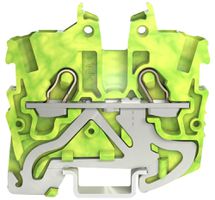 Durchgangsklemme WAGO TOPJOB-S 2050 1mm² 2L TH15 grün/gelb