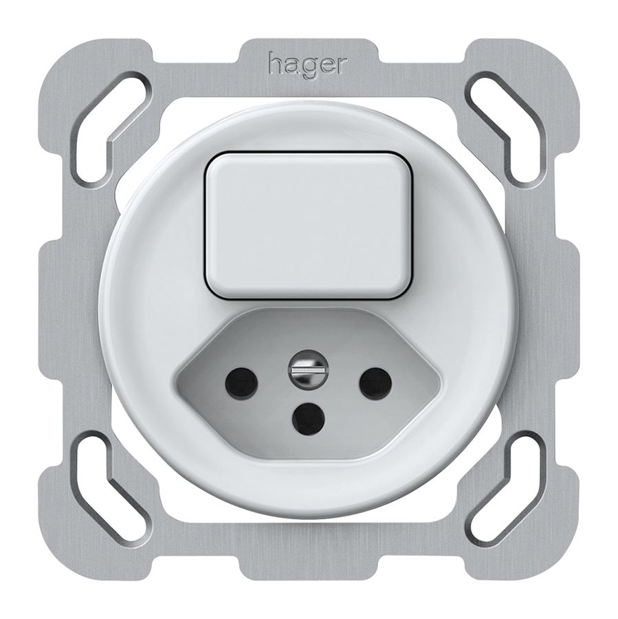 UP-Kombination origin Sch 3 + 1×Typ 13 77×77mm weiss