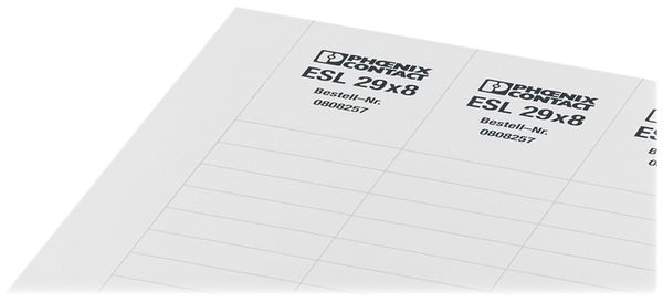 Bande indicatrice A4 perforée, 174-pièces, 29×8mm