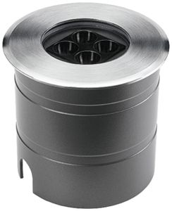 EB-LED-Bodenleuchte SG Nemo IP67 4W 170lm 3000K DIM Ø110×100mm anthrazit