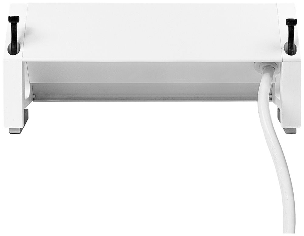 Prise multiple de table ALU DESK 2×T13/1×USB-A/1×USB-C, Td3×1.5mm² 1.5m, blanc