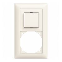 UP-Kombination EDIZIOdue AR+leer weiss vertikal