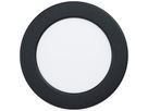 LED-Downlight Eglo FUEVA 5W 0…620lm 2700…6500K IP44 DIM Ø120×40mm schwarz