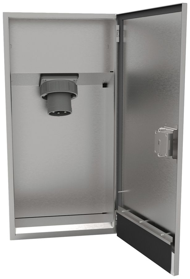 Alimentation de secours AP Bals s.commutateur 125A 5P 50V 1h IP67 700×350×350mm